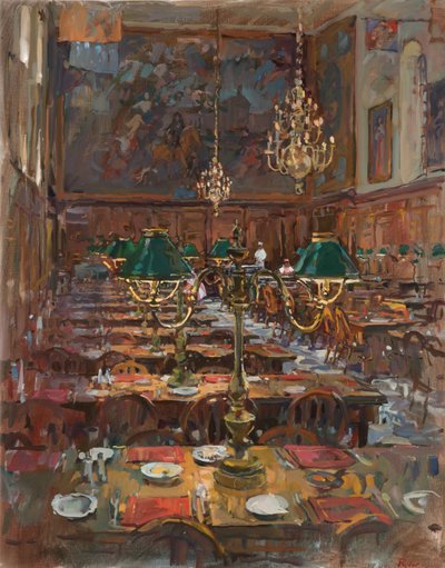 De grote zaal van het Royal Hospital, Chelsea door Susan Ryder